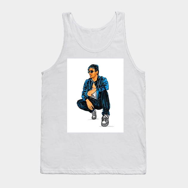 Enrique Iglesias Tank Top by Svetlana Pelin